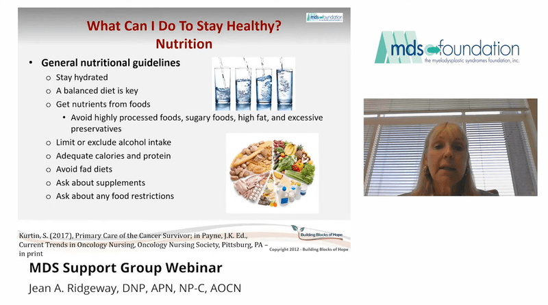 MDS Support Group Webinar